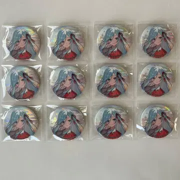 히노모리 시즈쿠 세카라이 4th 캔뱃지 세트