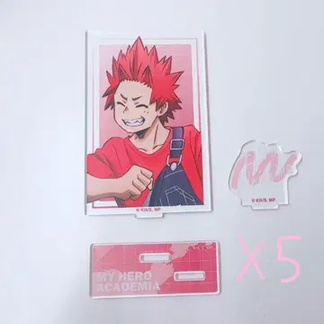5개 세트 나의 히어로 아카데미아 아크릴 스탠드 키리시마 에이지로