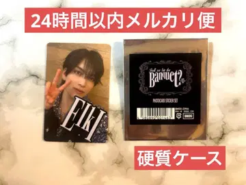 MAZZEL EIKI 에이키 트레이딩 카드 스티커 세트 셀카