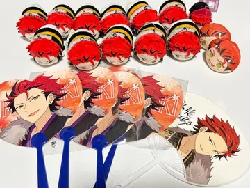 앙스타 쫀득쫀득 마스코트 키류 쿠로 부채