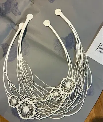 Paper Jewelry 페이퍼 목걸이 2개 세트