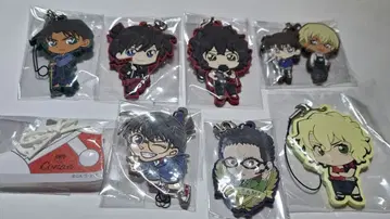 명탐정 코난 러버 스트랩 브로치 8개