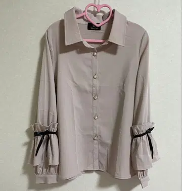 ROJITA 소매 리본 블라우스