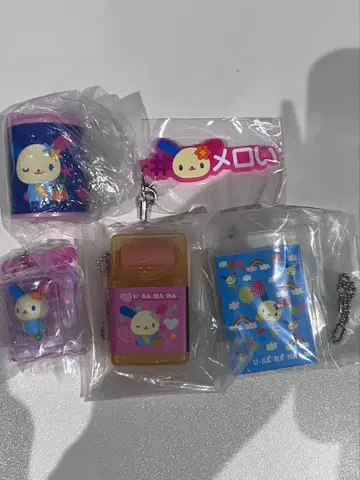 [ 5점 세트 ] 패키지 미니어처 컬렉션 산리오 우사하나