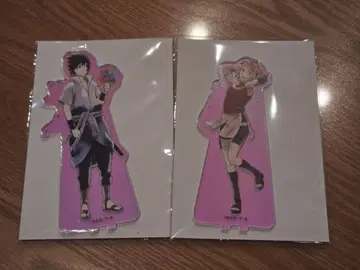 NARUTO BORUTO 아크릴 스탠드 사스케 사쿠라 홀로그램