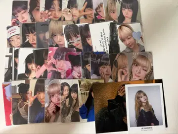 르세라핌 Le Sserafim 트레이딩 카드 은채 모음