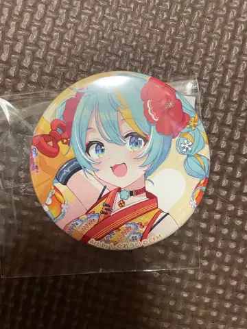 CHURA MIKU STREET 하츠네 미쿠 캔뱃지 츄라미쿠 시구레 우이