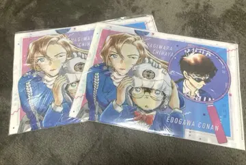 Sho-Comi 부록 명탐정 코난 클리어 파일 아트 카드 2장 세트