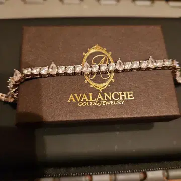 아발란치 테니스 팔찌 실버 925