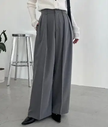 [인기] CAPRICIEUX LE'MAGE 2턱 와이드 팬츠 PS