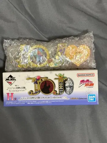 제일복권 죠죠 H상 죠죠의 기묘한 모험 LOGO 3부 로고 피규어