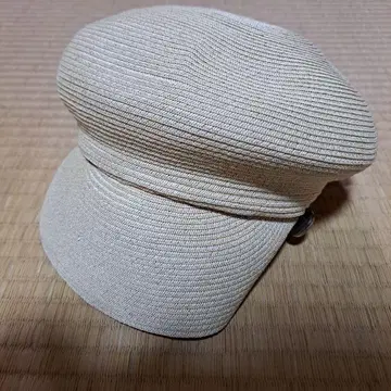 [새상품급] CA4LA 캐스킷 모자 페이퍼 사이즈 조절 베이지 일본제