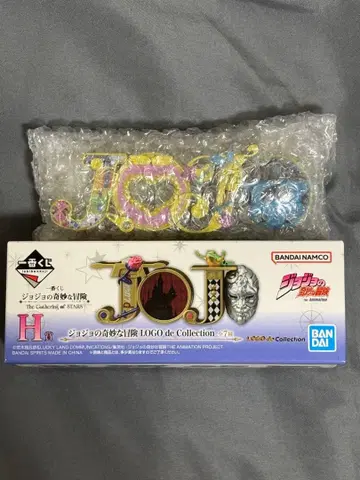 제일복권 죠죠 H상 죠죠의 기묘한 모험 LOGO 5부 로고 피규어