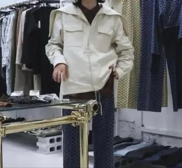 MASU SAILOR HOOD SHIRT 플란넬 셔츠 자켓