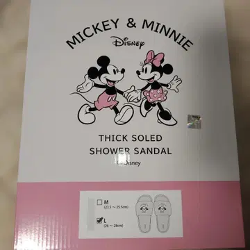 [상자 없음!] 미키 & 미니 통굽 샤워 샌들 L 사이즈 26~28cm