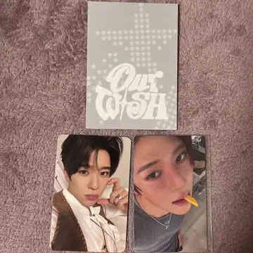 NCTWISH 앙콘 MD 트레이딩 카드 & 럭키 드로우 시온