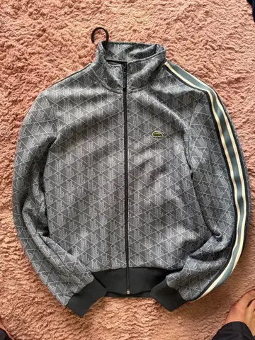 LACOSTE 스카이블루 트랙 자켓 US M