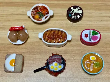 초특가! 소량 있음! 지브리 파크 한정판 오리지널 음식 마그넷 8종 세트