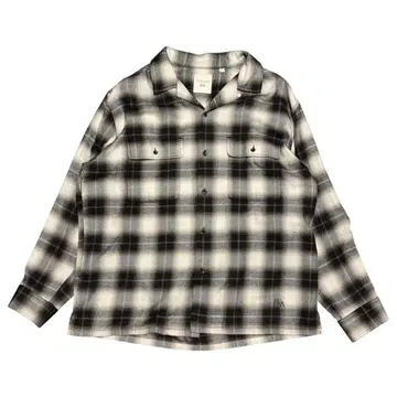 UNIQLO JWA 브러쉬드 코튼 오버 사이즈 셔츠 내추럴 XL