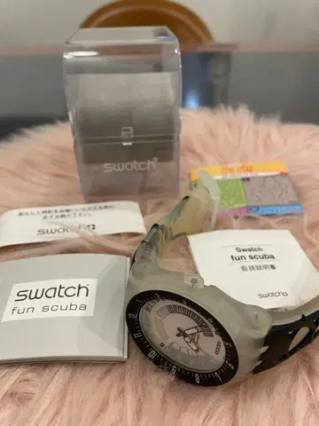 watch fun scuba 200m 방수 박스 포함 새상품급