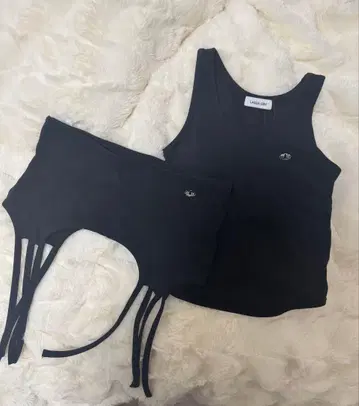 라가젬 블랙 탱크탑 M