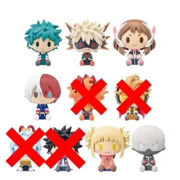 제일복권 나의 히어로 아카데미아 Fight On! G상 쵸코놋코 6종