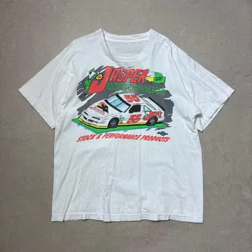 90s 빈티지 T셔츠 양면 프린트 모터스포츠 애니멀 블랙팬서