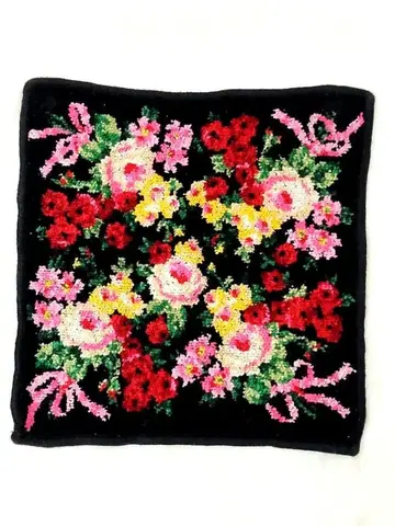 [레어] 리본 빈티지 앤티크 레트로 꽃다발 헤이세이