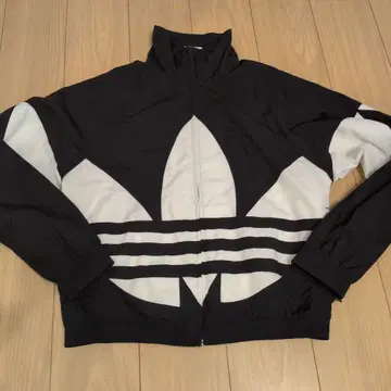 [컨디션 최상] adidas 3선 디자인 자켓 M 사이즈 바스락 바이컬러