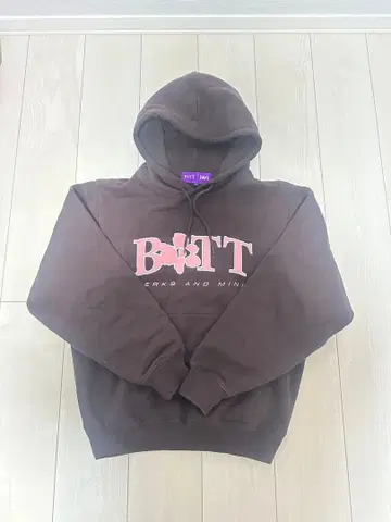 BOTT x PAM 콜라보 후드티 브라운