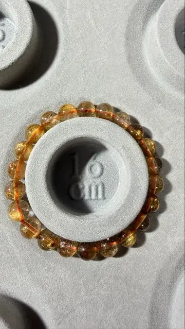 고품질! 아름다운 루틸 쿼츠 팔찌