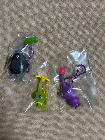 피크민 키링 3개 세트