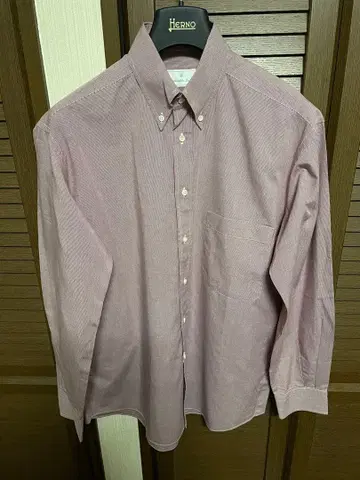 새상품급 Ermenegildo Zegna 제냐 남성용 긴팔 셔츠 39