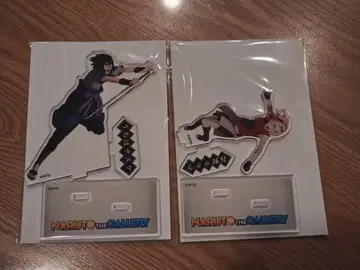 NARUTO 아크릴 스탠드 사스케 사쿠라 THE GALLERY