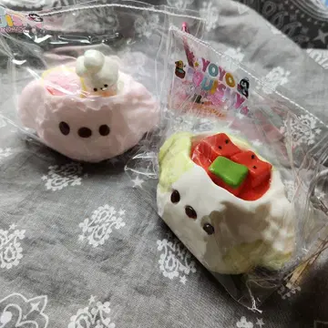 YOYO SQUISHY 강아지 보틀 시크릿 & 수박