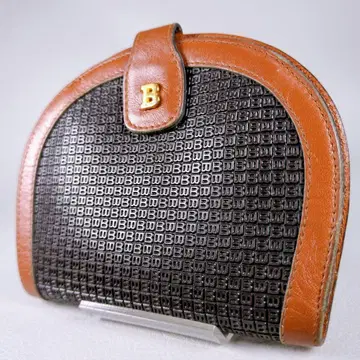 BALLY 발리 2단 접이식 지갑 코인 케이스 지갑 뜨개질 컴팩트