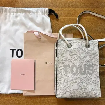 [새상품급] TOUS 미니 숄더백 화이트