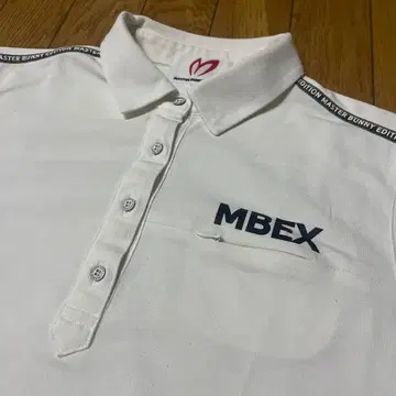 MASTERBUNNY 화이트 피케 셔츠