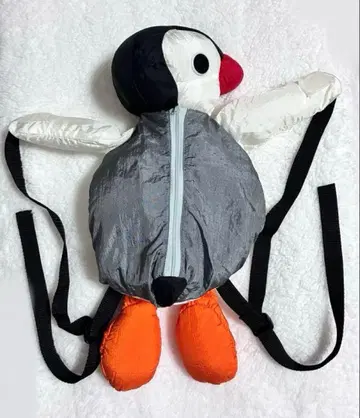 레트로 핑구 핑가 봉제 인형 백팩