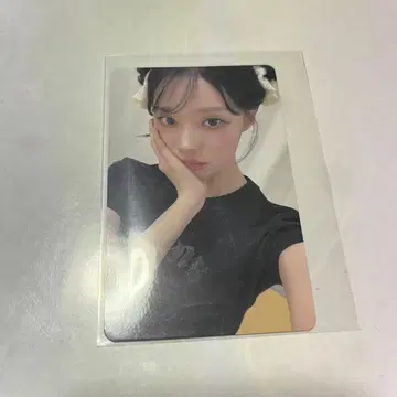 aespa 윈터 왈츠 6000엔 혜택 트레이딩 카드