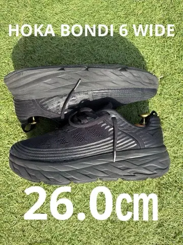 HOKA 본다이 6 와이드 26.0cm