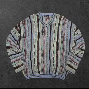 TOSANI 3D 니트 스웨터 90s 캐나다제 토사니