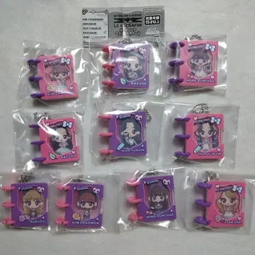 LE SSERAFIM 링 노트 마스코트 참 전 10종