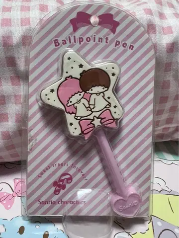 산리오 리틀트윈스타 키키라라 2019년 초코 같은 볼펜