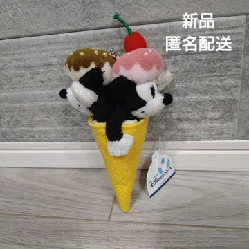 새상품 디즈니씨 초레어 아이스 콘 미키 미니 봉제 인형