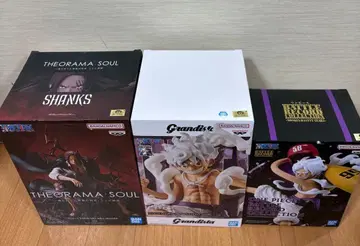 원피스 루피 기어 5 샹크스 피규어 3개