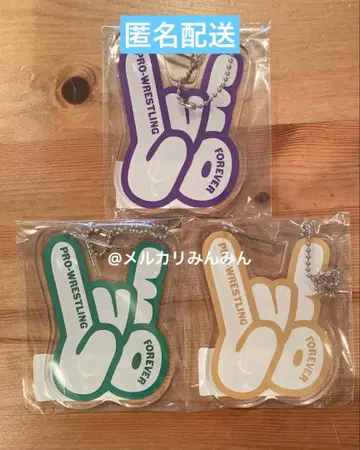 신일본 프로레슬링 노아 은퇴 시합 카라비너 아크릴 키링 무토 케이지