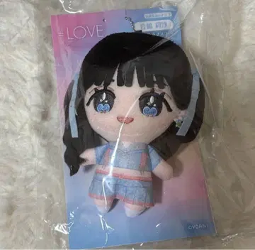 오토시마 리사 봉제 인형 마스코트 아레나 투어 이코러브 =LOVE 6주년