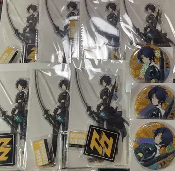 젠레스 존 제로 빅 아크릴 스탠드 홀로그램 캔뱃지 아사바 유마