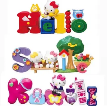 헬로키티 워즈 컬렉션 리멘트 피규어 산리오 3종 세트